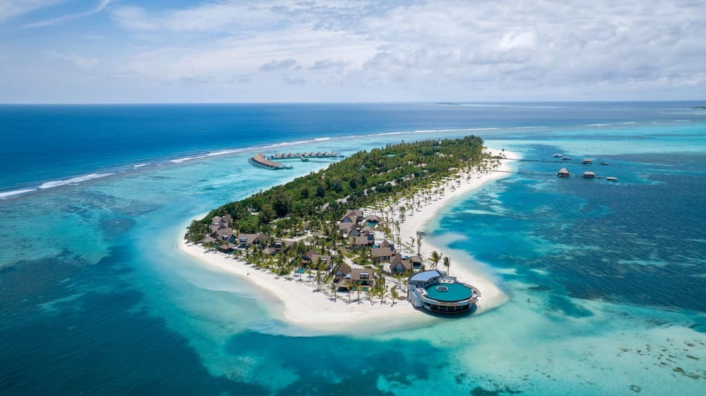 Six Senses Kanuhura Resort, Malediven im tropischen Lhaviyani-Atoll