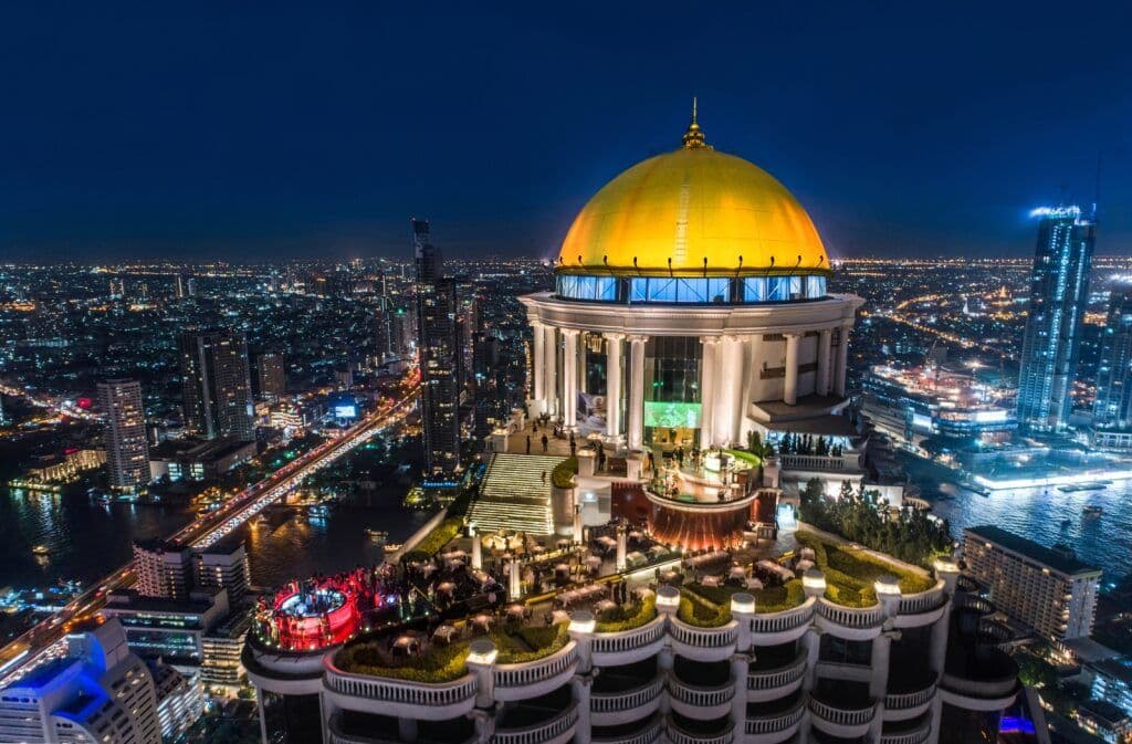 lebua Hotels & Resorts & The Dome at lebua in Bangkok, Thailand