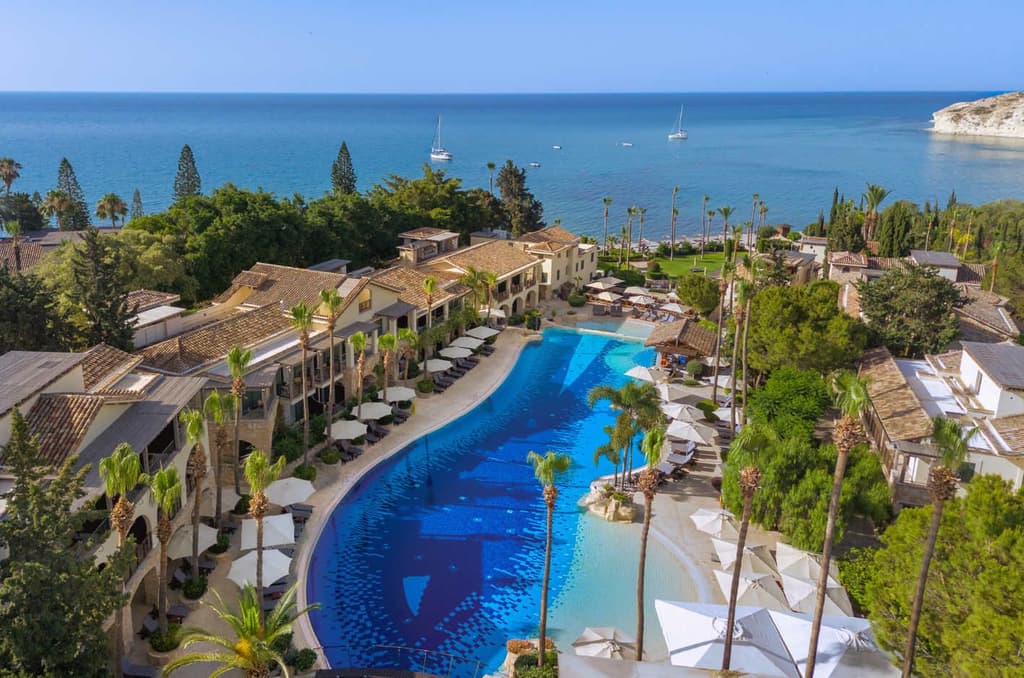 Columbia Beach Resortis in der Psouri Bay